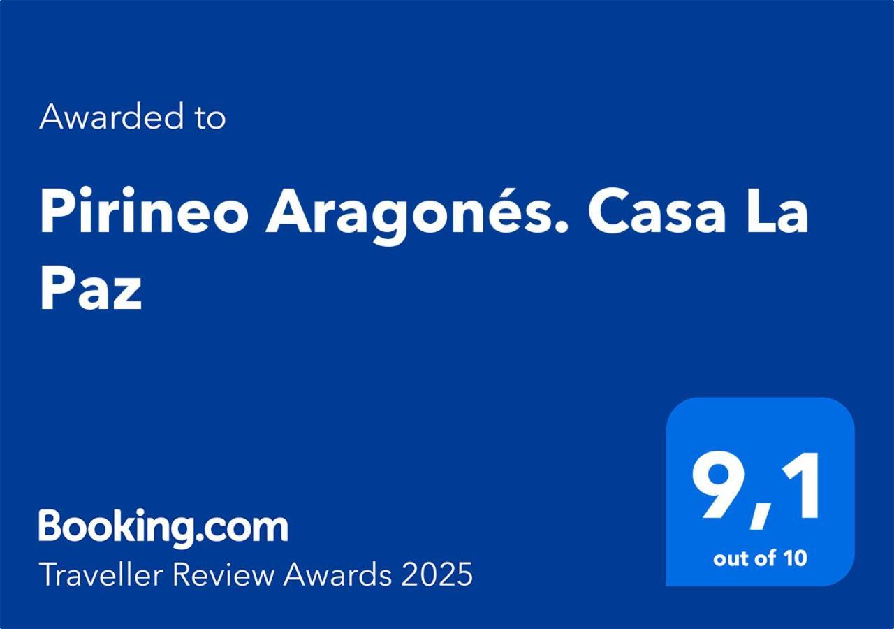 Pirineo Aragones. Casa La Paz Villa Sabinanigo Bagian luar foto